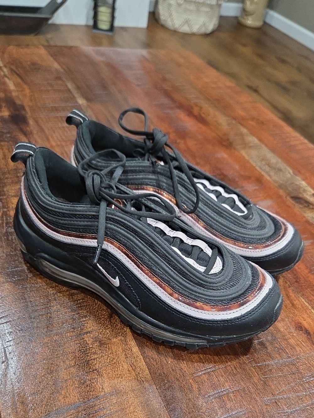 Nike Airmax Barely Rose Woodgrain Sneakers